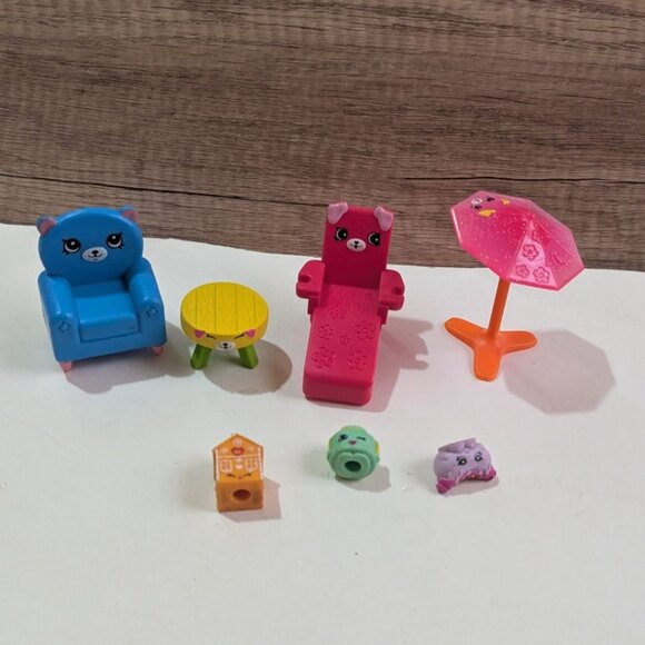 Shopkins Happy Places McDonalds Toy Figures Lot  Adorable Mini Furniture & Acces - Picture 5 of 6